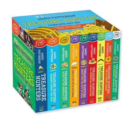 Cacciatori di tesori Set completo in brossura - Treasure Hunters Complete Paperback Gift Set