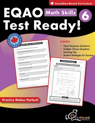 Abilità matematiche pronte per il test Eqao 6 - Eqao Test Ready Math Skills 6