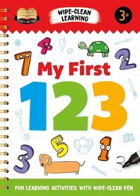 Aiuto per i compiti Il mio primo 123: Divertenti attività didattiche con penna cancellabile - Help with Homework My First 123: Fun Learning Activities with Wipe-Clean Pen