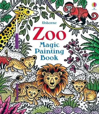 Libro di pittura sulla magia dello zoo - Zoo Magic Painting Book