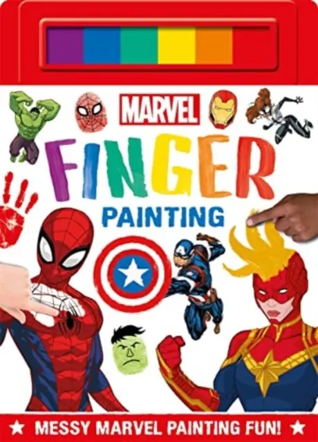 Marvel: Pittura con le dita - Marvel: Finger Painting