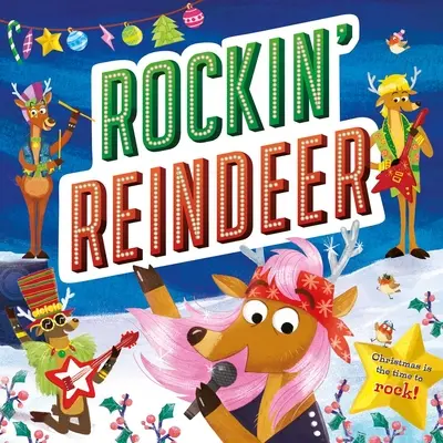 Renna Rockin': Libro di racconti imbottito - Rockin' Reindeer: Padded Storybook