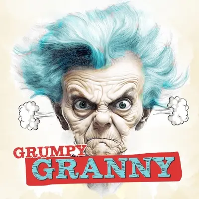 Libro da colorare della nonna brontolona per adulti: Libro da colorare ritratto facce Nonna scontrosa Libro da colorare facce divertenti libro da colorare in scala di grigi - Grumpy Granny Coloring Book for Adults: Portrait Coloring Book Faces grumpy Grandma Coloring Book funny faces coloring book grayscale