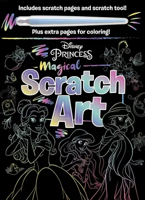 Principessa Disney - Magica arte del graffio: Con lo strumento del graffio e le pagine da colorare - Disney Princess - Magical Scratch Art: With Scratch Tool and Coloring Pages