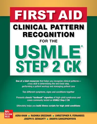 Primo Soccorso Riconoscimento dei modelli clinici per l'USMLE Step 2 Ck - First Aid Clinical Pattern Recognition for the USMLE Step 2 Ck