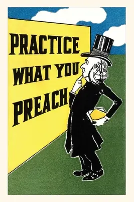 Rivista d'epoca Pratica ciò che predichi - Vintage Journal Practice What You Preach