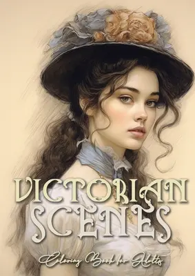 Libro da colorare di scene vittoriane per adulti: Libro da colorare di scene vittoriane per adulti Circo vittoriano in scala di grigi Libro da colorare di scene vittoriane di moda. - Victorian Scenes Coloring Book for Adults: Victorian Coloring Book for Adults Grayscale Victorian Circus Grayscale coloring book Victorian Fashion Col