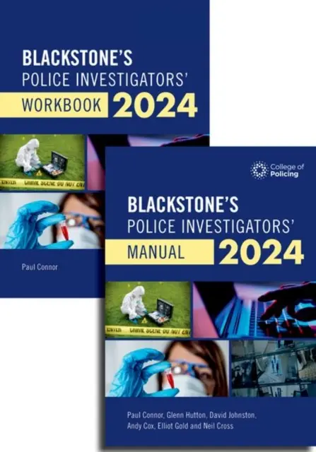Manuale e manuale di lavoro per investigatori di polizia Blackstone 2024 - Blackstone's Police Investigators Manual and Workbook 2024