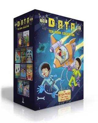 Collezione di dieci libri del Data Set (cofanetto): La marcia delle mini bestie; Non disturbare i dinosauri; Il cielo sta cadendo; I robot governano la scuola; Un caso - The Data Set Ten-Book Collection (Boxed Set): March of the Mini Beasts; Don't Disturb the Dinosaurs; The Sky Is Falling; Robots Rule the School; A Cas