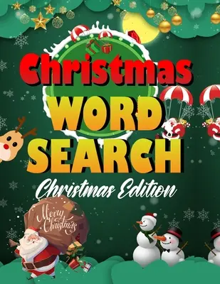 Ricerca di parole di Natale: libro di puzzle facile da stampare in grande per adulti, bambini e tutti per i 25 giorni di Natale. - Christmas word search.: Easy Large Print Puzzle Book for Adults, Kids & Everyone for the 25 Days of Christmas.