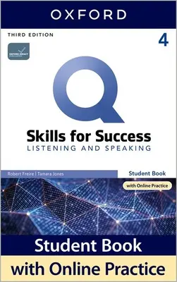 Q3e 4 Libro dello studente di Listening and Speaking e pacchetto online IQ - Q3e 4 Listening and Speaking Student Book and IQ Online Pack