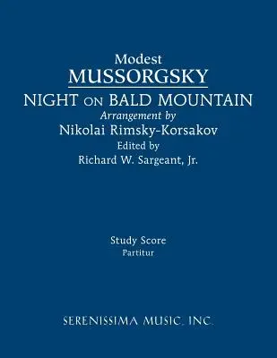 Notte sul Monte Calvo: Partitura di studio - Night on Bald Mountain: Study score