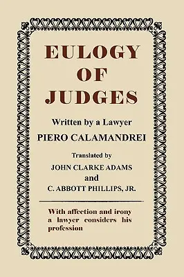 Elogio dei giudici - Eulogy of Judges