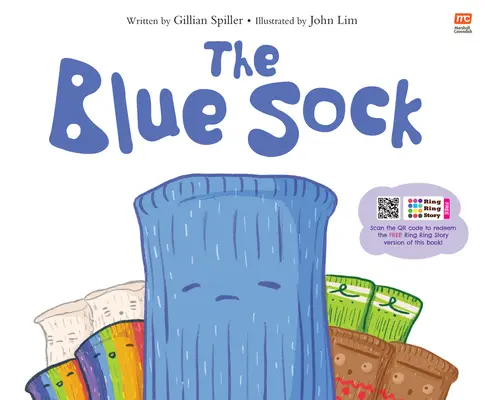 Calzino blu - Blue Sock
