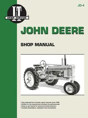 Manuale d'officina John Deere: Serie A, B, G, H, Modelli D, M - John Deere Shop Manual: Series A, B, G, H, Models D, M