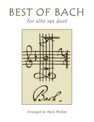 Il meglio di Bach per duo di sax contralto - Best of Bach for Alto Sax Duet