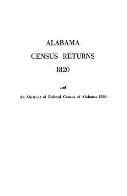 Censimenti dell'Alabama del 1820 - Edizioni Genealogiche - Alabama Census Returns 1820 - Genealogical Publishing