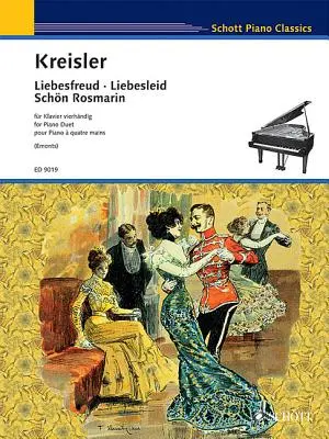 Liebesfreud * Liebeslied * Schon Rosmarin: Duo per pianoforte - Liebesfreud * Liebeslied * Schon Rosmarin: Piano Duet
