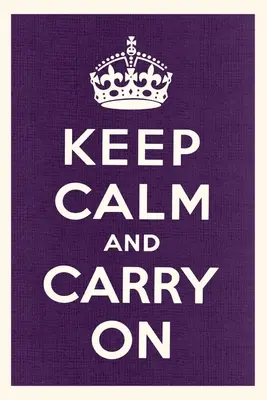 Diario d'epoca Keep Calm and Carry On - Vintage Journal Keep Calm and Carry On