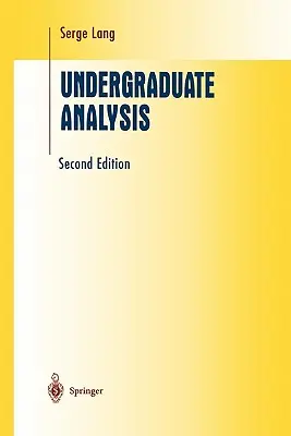 Analisi universitaria - Undergraduate Analysis