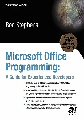 Programmazione di Microsoft Office: Guida per sviluppatori esperti - Microsoft Office Programming: A Guide for Experienced Developers