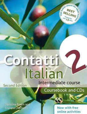 Contatti Italian 2: Corso intermedio [Con 2 CD] - Contatti Italian 2: Intermediate Course [With 2 CDs]