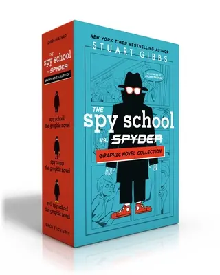 Collezione di romanzi grafici Spy School vs. Spyder (cofanetto): Scuola di spionaggio il romanzo grafico; Campo di spionaggio il romanzo grafico; Scuola di spionaggio il romanzo grafico. - The Spy School vs. Spyder Graphic Novel Collection (Boxed Set): Spy School the Graphic Novel; Spy Camp the Graphic Novel; Evil Spy School the Graphic