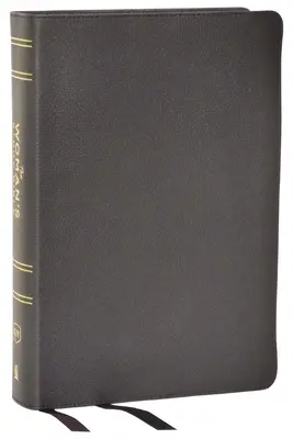 Kjv, la Bibbia di studio per le donne, in vera pelle nera, edizione a colori, stampa comfort: Ricevere la verità di Dio per l'equilibrio, la speranza e la transizione - Kjv, the Woman's Study Bible, Black Genuine Leather, Red Letter, Full-Color Edition, Comfort Print: Receiving God's Truth for Balance, Hope, and Trans