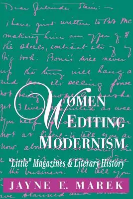 Donne che editano il modernismo: Piccole riviste e storia letteraria - Women Editing Modernism: Little Magazines and Literary History