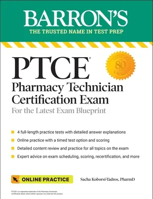 Ptce: Esame di certificazione per tecnici di farmacia Premium: 4 test pratici + revisione completa + esercitazioni online - Ptce: Pharmacy Technician Certification Exam Premium: 4 Practice Tests + Comprehensive Review + Online Practice