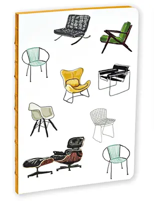 Taccuino A5 sulle sedie moderne di metà secolo - Mid-Century Modern Chairs A5 Notebook