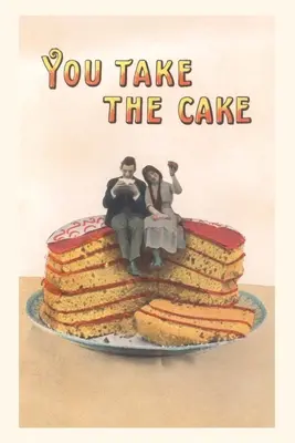 Diario d'epoca Tu prendi la torta - Vintage Journal You Take the Cake