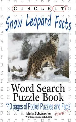 Cerchia, fatti sul leopardo delle nevi, ricerca per parola, libro puzzle - Circle It, Snow Leopard Facts, Word Search, Puzzle Book