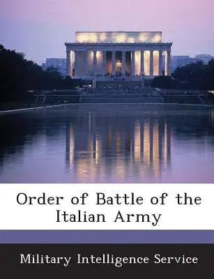 Ordine di battaglia dell'esercito italiano - Order of Battle of the Italian Army