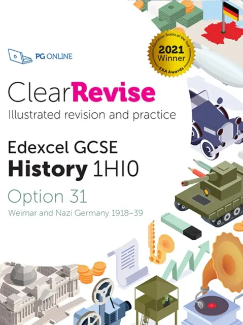 ClearRevise Edexcel GCSE History 1HI0 - Weimar e la Germania nazista 1918-39 - ClearRevise Edexcel GCSE History 1HI0 - Weimar and Nazi Germany 1918-39
