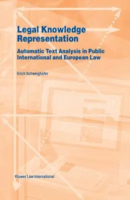 Rappresentazione della conoscenza giuridica, analisi automatica del testo in pubblico - Legal Knowledge Representation, Automatic Text Analysis in Public