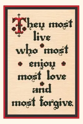 Diario d'epoca Godere, amare, perdonare - Vintage Journal Enjoy, Love, Forgive