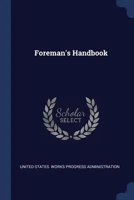 Manuale del caposquadra - Foreman's Handbook