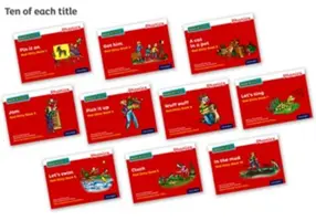 Leggere scrivere Inc. Fonetica: Libri di ditini rossi Confezione da 100 - Read Write Inc. Phonics: Red Ditty Books Pack of 100