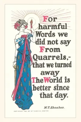 Diario d'epoca Non litigare - Vintage Journal Don't Quarrel