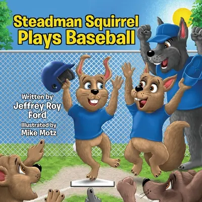 Lo scoiattolo Steadman gioca a baseball - Steadman Squirrel Plays Baseball
