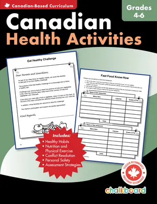 Attività canadesi per la salute Gradi 4-6 - Canadian Health Activities Grades 4-6