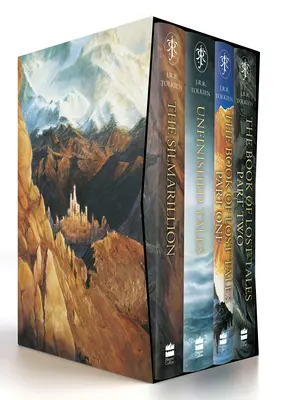 La storia della Terra di Mezzo Box Set #1: Il Silmarillion / Racconti incompiuti / Libro dei racconti perduti, parte prima / Libro dei racconti perduti, parte seconda - The History of Middle-Earth Box Set #1: The Silmarillion / Unfinished Tales / Book of Lost Tales, Part One / Book of Lost Tales, Part Two