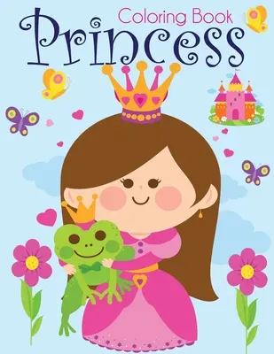 Libro da colorare delle principesse - Princess Coloring Book