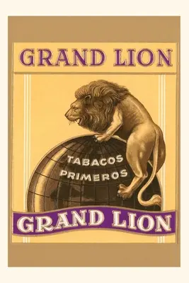 Diario d'epoca Etichetta Grande Lion - Vintage Journal Grande Lion Label