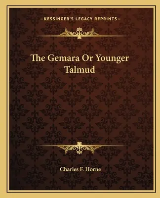 Il Gemara o Talmud più giovane - The Gemara Or Younger Talmud