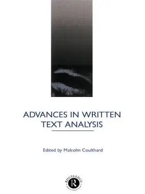 I progressi dell'analisi del testo scritto - Advances in Written Text Analysis