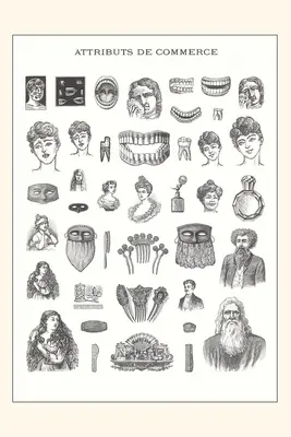 Diario d'epoca Teste e volti - Vintage Journal Heads and Faces