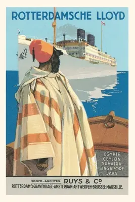 Diario d'epoca Rotterdamsche Lloyd, Africa - Vintage Journal Rotterdamsche Lloyd, African