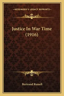 La giustizia in tempo di guerra (1916) - Justice In War Time (1916)